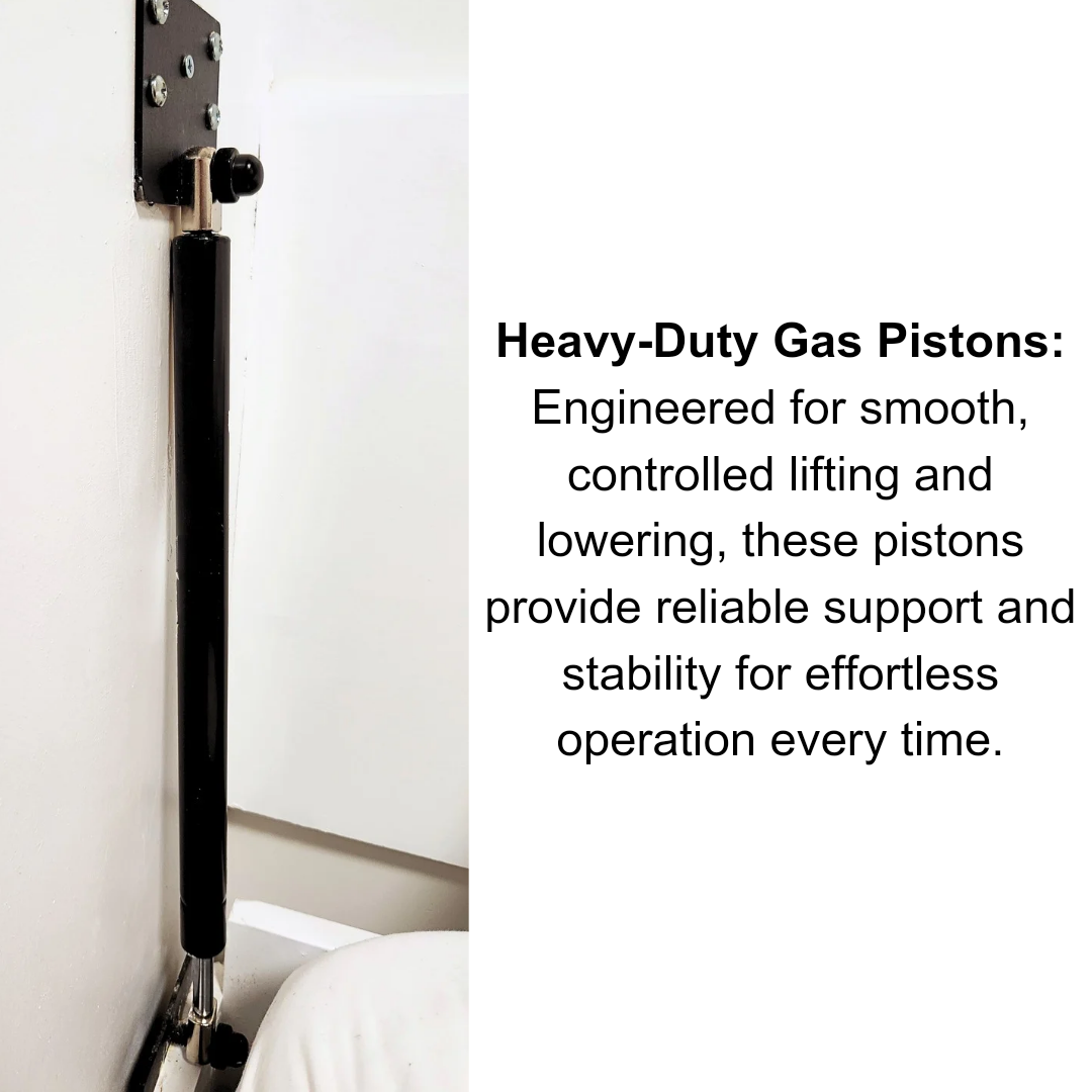 Vertical Murphy Bed - Long Single size