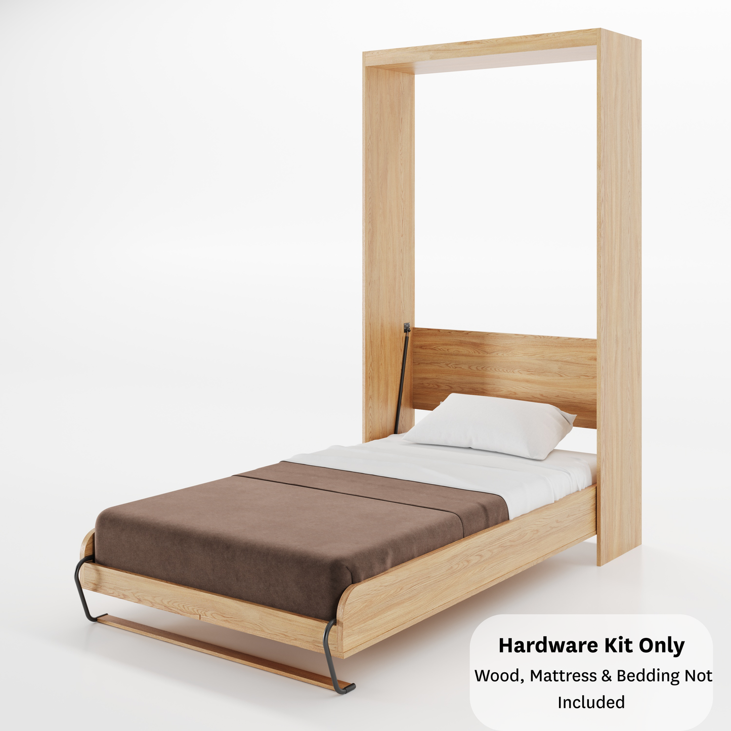 Vertical Murphy Bed Long Single