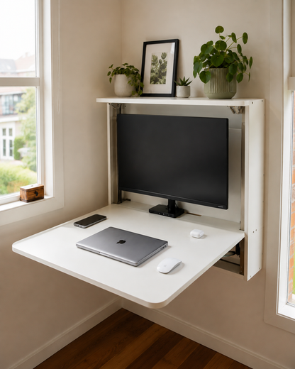 Wall-Mounted Folding Desk Hardware Kit