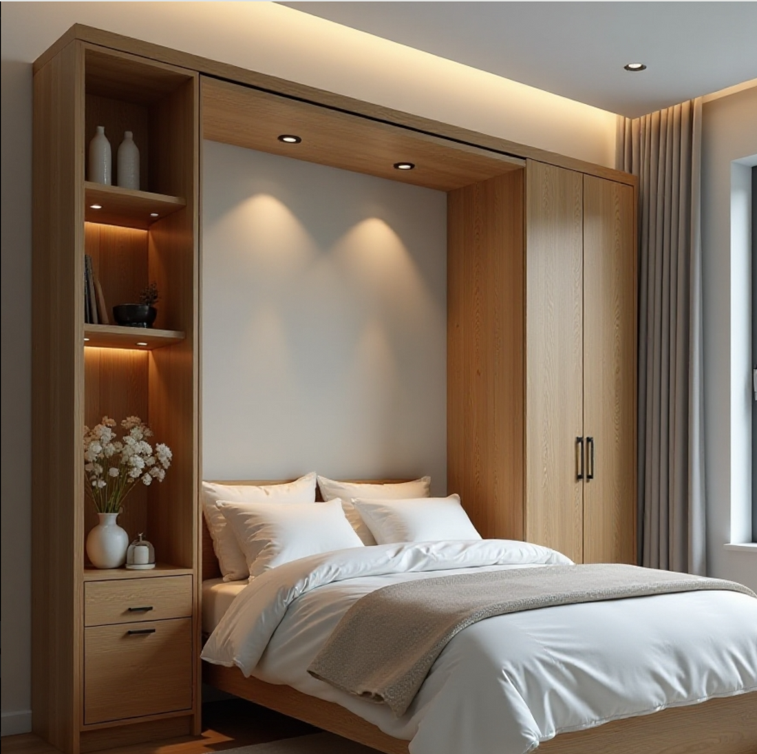 EasyFold Murphy Bed | DIY Murphy Bed Kit - Space-Saving & Easy Build ...